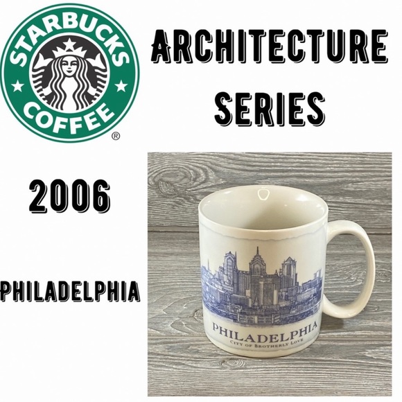 Starbucks Other - Starbucks Philadelphia 2006 Architecture Series 18 oz Large Mug